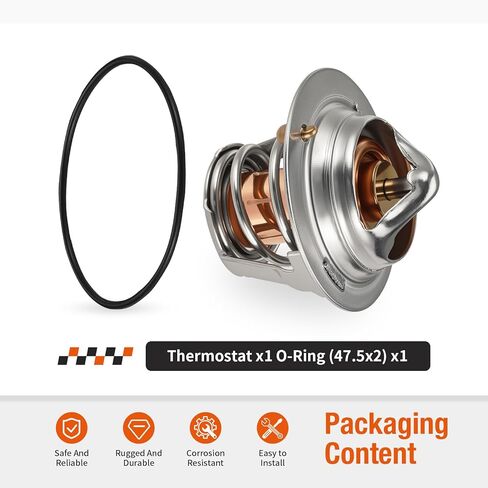 Thermostat w/O-Ring For Honda Interceptor Magna 700 750 CBR600F VFR700F VFR750F CBR900RR XR650R 1986-2004 19300-ML7-003 in Kuwait