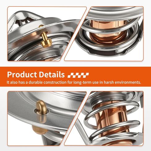 Thermostat w/O-Ring For Honda Interceptor Magna 700 750 CBR600F VFR700F VFR750F CBR900RR XR650R 1986-2004 19300-ML7-003 in Kuwait
