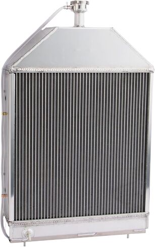 4 Row Aluminum Radiator for Case 580C 584C 585C 586C/Forklift 584C 585C D77843 Radiador Tractor Radiators in Kuwait