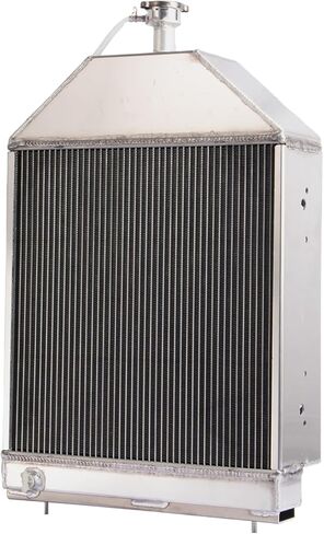 4 Row Aluminum Radiator for Case 580C 584C 585C 586C/Forklift 584C 585C D77843 Radiador Tractor Radiators in Kuwait