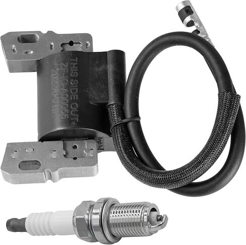 Ignition Coil with Spark Plug For John Deere LA100 LA105 LA110 LA115 LA125 115 97-14HS Sabo / 14.542GS Sabre in Kuwait