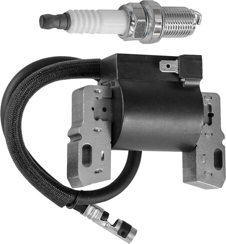 Ignition Coil with Spark Plug For John Deere LA100 LA105 LA110 LA115 LA125 115 97-14HS Sabo / 14.542GS Sabre in Kuwait