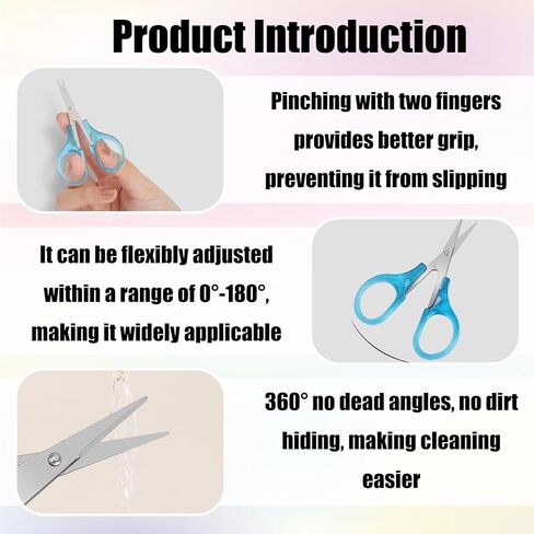 10 Pack Small Craft Scissors, 3.5 Inch Tiny Travel Scissors With Protective Cover, Sharp All Purpose For Embroidery Paper Cutting Sewing Knitting Crafting in Saudi Arabia