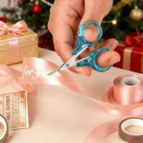 10 Pack Small Craft Scissors, 3.5 Inch Tiny Travel Scissors With Protective Cover, Sharp All Purpose For Embroidery Paper Cutting Sewing Knitting Crafting in Saudi Arabia