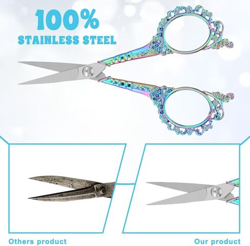 Crochet Scissors, Sewing Scissors, Embroidery Scissor with Sheath, Craft Scissor for Needlework Artwork Threading Cross Stitch Handicraft DIY Tool, Crocheter Quilter, 4.6 Inch in Saudi Arabia