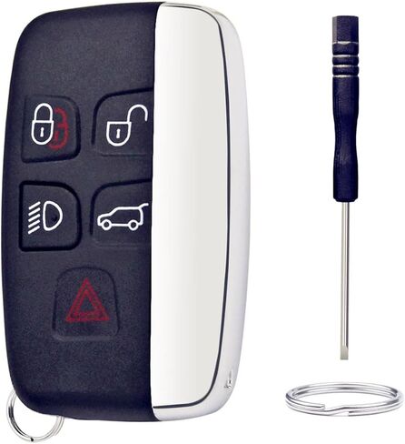 Key Fob Shell Replacement for Range Rover Sport Land Rover Discovery LR3 3 Button Car Keyless Entry Remote Control Key Fob Case Cover (LR-A) in Saudi Arabia