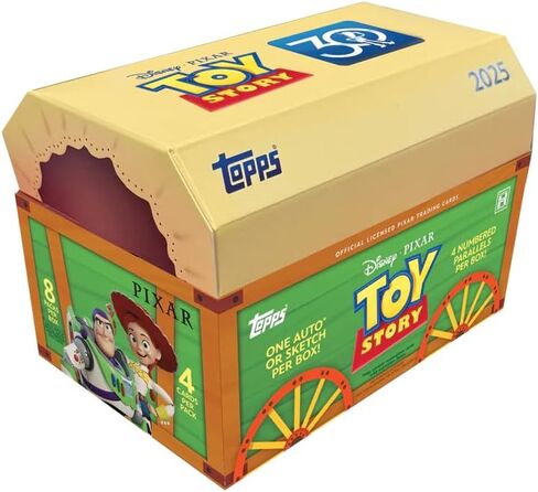 Topps 2025 Disney Pixar Toy Story 30th Anniversary Hobby Box, 8 Packs in Kuwait