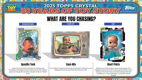 Topps 2025 Disney Pixar Toy Story 30th Anniversary Hobby Box, 8 Packs in Kuwait