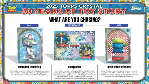 Topps 2025 Disney Pixar Toy Story 30th Anniversary Hobby Box, 8 Packs in Kuwait