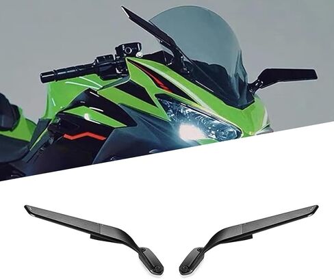 For NINJA 500 ninja500 2024 2025 2026 new motorcycle accessories rotatable rearview mirror winglet side mirror kit rearview mirror in Saudi Arabia