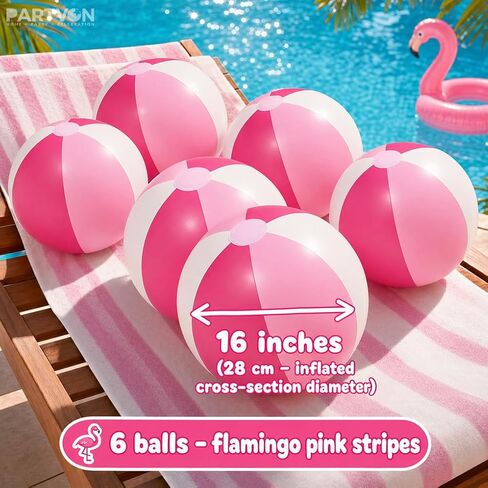 Multi-Size Inflatable Beach Balls 12 PCS 12" 16" 24" Jumbo Rainbow Beach Balls Bulk for Kids & Adults Summer Pool Toys Hawaiian Party Decorations, Outdoor Water Games in Saudi Arabia