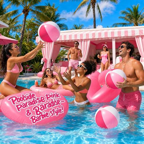 Multi-Size Inflatable Beach Balls 12 PCS 12" 16" 24" Jumbo Rainbow Beach Balls Bulk for Kids & Adults Summer Pool Toys Hawaiian Party Decorations, Outdoor Water Games in Saudi Arabia