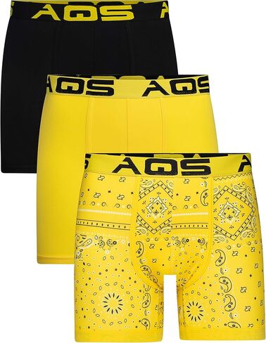 AQS Men's Bandana Print Brief 3-Pack (White, XL) in Saudi Arabia