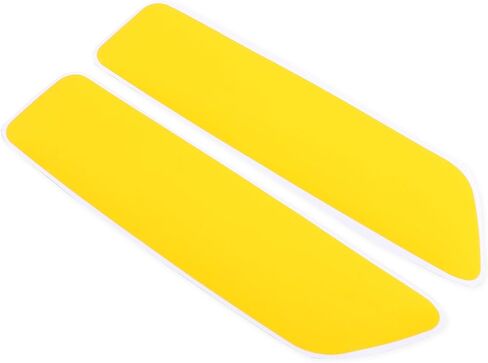 Daeiclru Car Front Fog Light Film Compatible with Nissan Frontier 2022 2023 2024 2025, Front Fog Light Overlay Vinyl Decal Tint Film Sticker Yellow Fog Light Transparent Film Accessories in Kuwait