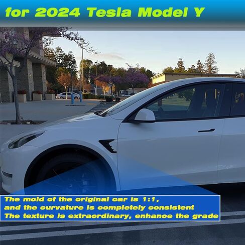 HW4.0 Side Camera Protection Cover for 2026 2025 2024 Tesla Model Y Accessories, Turn Signal Cover fit for Model Y with HW4.0 (Matt Black) in Saudi Arabia