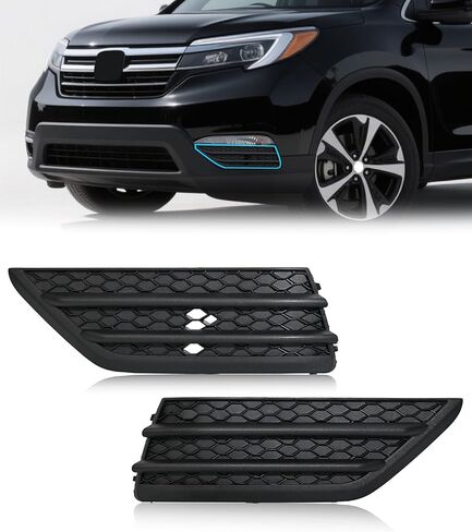 Fog Light Cover Fit for 2016 2017 2018 Honda Pilot accessories Outer Driver and Passenger Side Pair/Set HO1038130 HO1039130 71107TG7A00 71102TG7A00 in Saudi Arabia