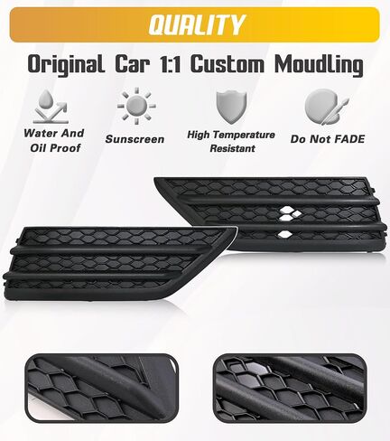 Fog Light Cover Fit for 2016 2017 2018 Honda Pilot accessories Outer Driver and Passenger Side Pair/Set HO1038130 HO1039130 71107TG7A00 71102TG7A00 in Saudi Arabia