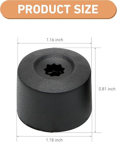 20Pcs Car Wheel Lug Nut Covers,17mm Tire Bolt Caps, Wheel Bolt Covers Caps with Removal Tool, Compatible with VW, Jetta, Beetle, Passat, GTI, CC(Black) in Saudi Arabia