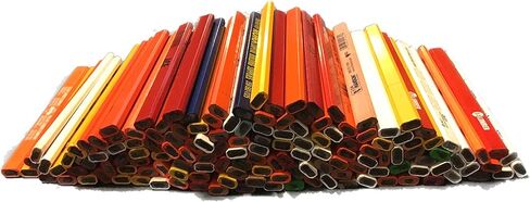 144 Lot Misprint Woodcase Carpenter Pencils, 2 Lead, Bulk Wholesale Lot in Saudi Arabia