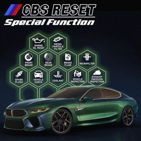 أداة تشخيص Creator C501 Obd2 مناسبة لسيارات BMW وMini Check Engine Light EPB ABS SRS DPF قارئ رمز الماسح الضوئي التشخيصي مع تسجيل البطارية [أحدث إصدار تحديث لـ C110+ C310+ C410 C420] in Kuwait
