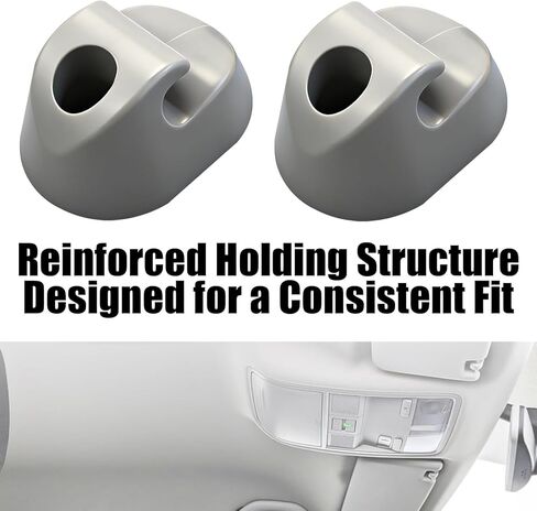 Sun Visor Clip Fit for Kenworth Peterbilt Trucks, Gray Interior Sun Visor Retainer Clip Replace S16-1023-661 F01377-2, Durable Interior Repair Part in Saudi Arabia