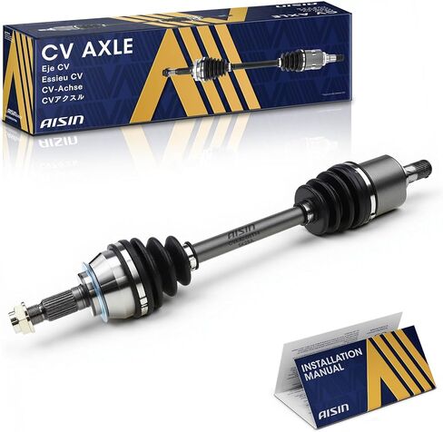 AISIN AFTERMARKET CVAAZ-00114 Front Driver CV Axle Shaft Assembly - Compatible with Mini Cooper 2002-2008 - Manual Transmission (MT) in Kuwait
