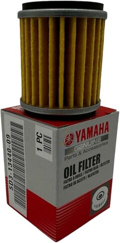 CYCLEMAX Two Pack Compatible with Yamaha Oil Cleaner Element Assembly 5D3-13440-09-00 Contains Two Filters and a Funnel in Kuwait