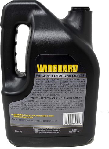 Vanguard 5-Quart 5W-30 Full Synthetic Engine Oil in Kuwait