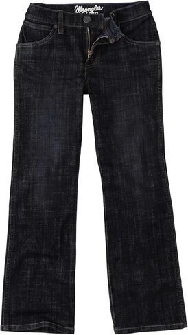 Wrangler Boys' Retro Slim Fit Boot Cut Jean, Cloverdale, 7 in Saudi Arabia