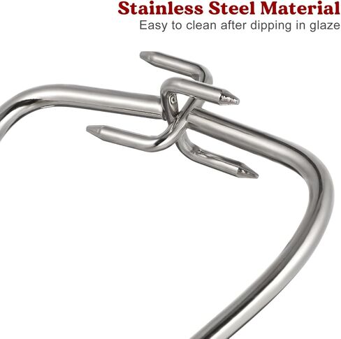 Pottery Dipping Tongs Tool for Glazing: Clay Sculpture Ceramic Pottery Sculpting Trimming Tool with Heat‑Resistant Handle, Steel Kiln Molding Tong for Safe Lift and Precise Dip, Studio Supplies in Kuwait