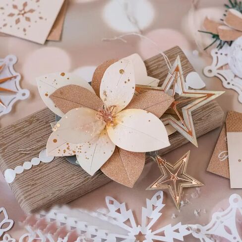عيد الميلاد الخماسي نجمة معدنية يموت التخفيضات، الربيع عباد الشمس إطار ورقة قطع يموت قطع الإستنسل لألبوم سكرابوكينغ DIY الزخرفية النقش ورقة يموت لصنع بطاقة in Kuwait