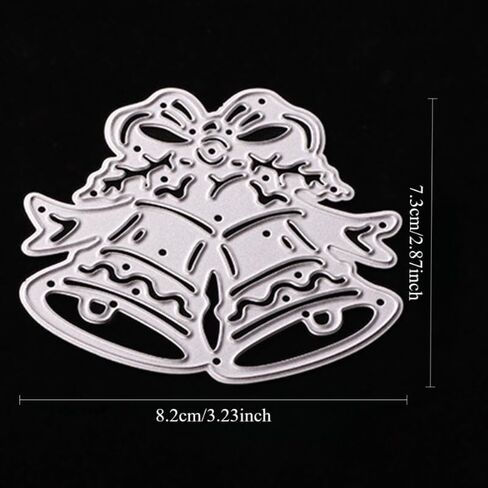 1 قطعة قطع معدنية يموت عيد الميلاد جلجل بيل DIY بها بنفسك Stencil ديكور سكرابوكينغ الحرفية in Kuwait