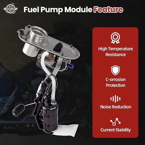 75126-02C Fuel Pump Assembly Compatible with Harley Davidson Electra Glide Ultra Classic Road Glide 2002-2005 7512602C in Saudi Arabia