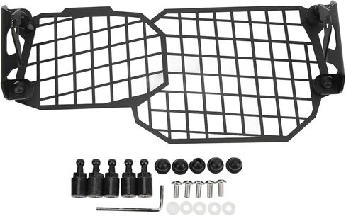 Acouto دراجة نارية Ont العلوي الحرس الفولاذ المقاوم للصدأ أو غطاء ل F650GS F700GS F800GS F800R العلوي سوء شبكة معرف كشافات أو للأيون in Kuwait