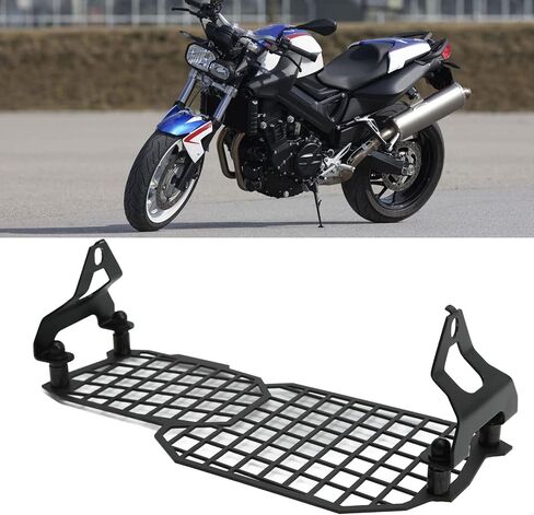Acouto دراجة نارية Ont العلوي الحرس الفولاذ المقاوم للصدأ أو غطاء ل F650GS F700GS F800GS F800R العلوي سوء شبكة معرف كشافات أو للأيون in Kuwait