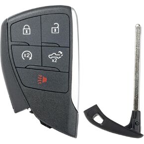 Vurkcy Key Fob Replacement for 2022-2024 Chevy Silverado GMC Sierra 1500 2500 3500 Car Keyless Entry Remote Control, YG0G21TB2 YGOG21TB2, 5 Buttons in Kuwait