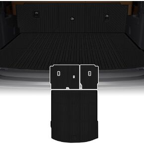 Cargo Liners Backrest Mat for Mazda CX-30 Accessories 2021-2024 with Hook&Loop Rear Trunk Mat Rear Seat Back Cover Protector All Weather Anti-Slip Split Dog Liner 3 PCS in Kuwait