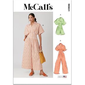 McCall's M8661 Sewing Pattern for Misses' Jumpsuit in Three Lengths in Saudi Arabia