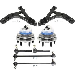 Replacement Control Arm Kit (8pc) Fits Saturn Relay 2006 3.5L V6 Front Lower in Kuwait