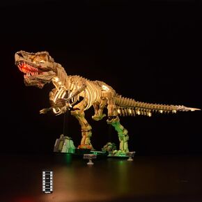 LightGo LED Kit for Lego Jurassic World 76968 Dinosaur Fossils Tyrannosaurus rex | Lighting Only-Bricks Set Not Included (Remote Version) in Saudi Arabia