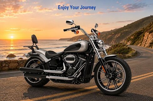 YTSMotor Detachable Upright Passenger Backrest Sissy Bar w/Luggage Rack Fit For Harley Breakout Sissy Bar 2013-2017 in Saudi Arabia