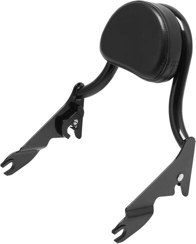 TCT-MOTORPARTS Passenger Detachable Backrest Sissy Bar Fit For Harley Touring Street Road King Glide Electra Glide 2009-2025 in Kuwait