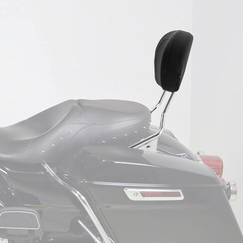 TCT-MOTORPARTS Passenger Detachable Backrest Sissy Bar Fit For Harley Touring Street Road King Glide Electra Glide 2009-2025 in Kuwait