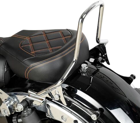 TCT-MOTORPARTS Passenger Detachable Backrest Sissy Bar Fit For Harley Touring Street Road King Glide Electra Glide 2009-2025 in Kuwait