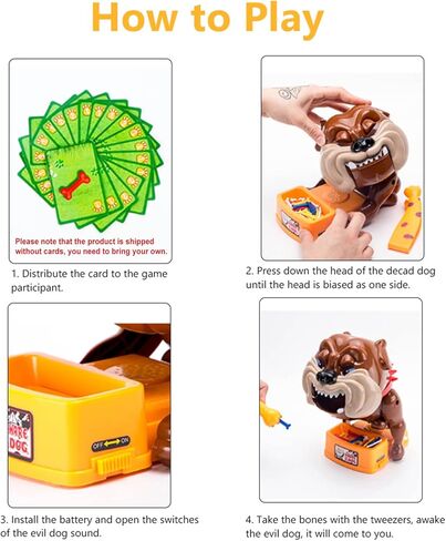 Evil Game, Bad Dog Escape Evil Cards Tricky Toy Games, Beware of The Dog Game, Funny Toys for Family Party in Kuwait