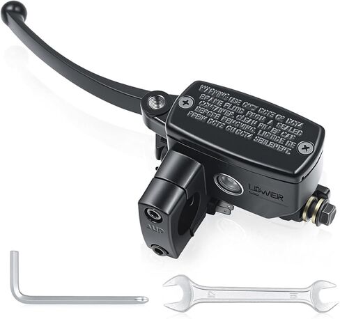 Triumilynn Left 1" 25mm Brake Master Cylinder Motorcycle Replacement for Honda Shadow Goldwing Magna VTX, Yamaha Road Star V-Star, Suzuki Intruder Savage, Kawasaki Vulcan in Saudi Arabia