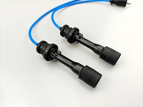 High Performance Racing Spark Plug Wires Compatible with Mazda Protege 1.6L L4 DX LX 1999 2000 2001 99 00 01 BLUE in Kuwait