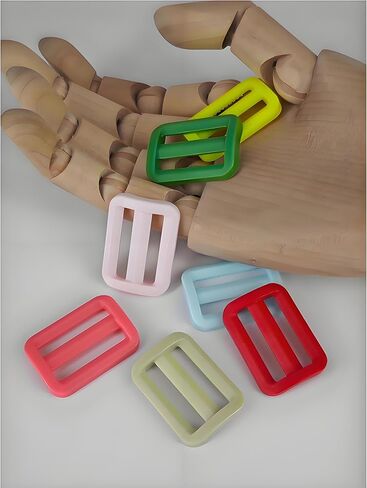 Tri-Glide Fasteners for 1" width Webbing Straps | Adjustable Buckles for Backpack Belts and Dog Collars in Saudi Arabia