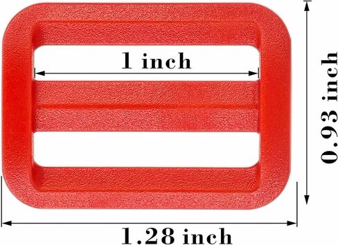 Tri-Glide Fasteners for 1" width Webbing Straps | Adjustable Buckles for Backpack Belts and Dog Collars in Saudi Arabia