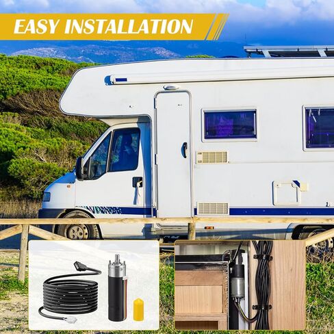 Lounsweer 2 Pack Rv Slide Out Motor Replacement for 236575 247768 Ig-42, 12v High Torque 300: 1 Gear Motor with 15 ft Wiring Harness, 10mm Shaft for Camper Trailer Slide-Out System in Kuwait